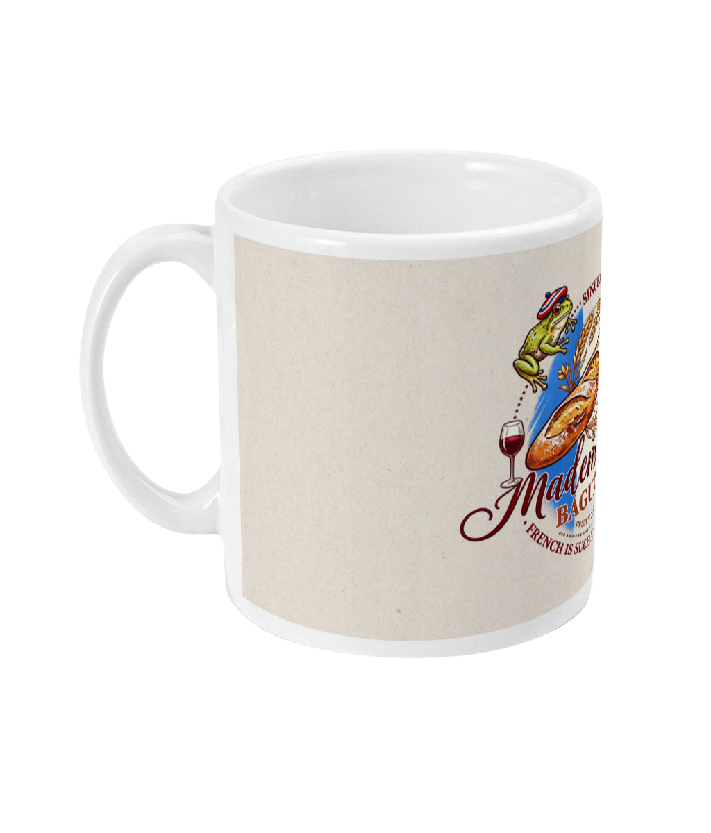 Mademoiselle Baguette 11oz Ceramic Mug - Image 2